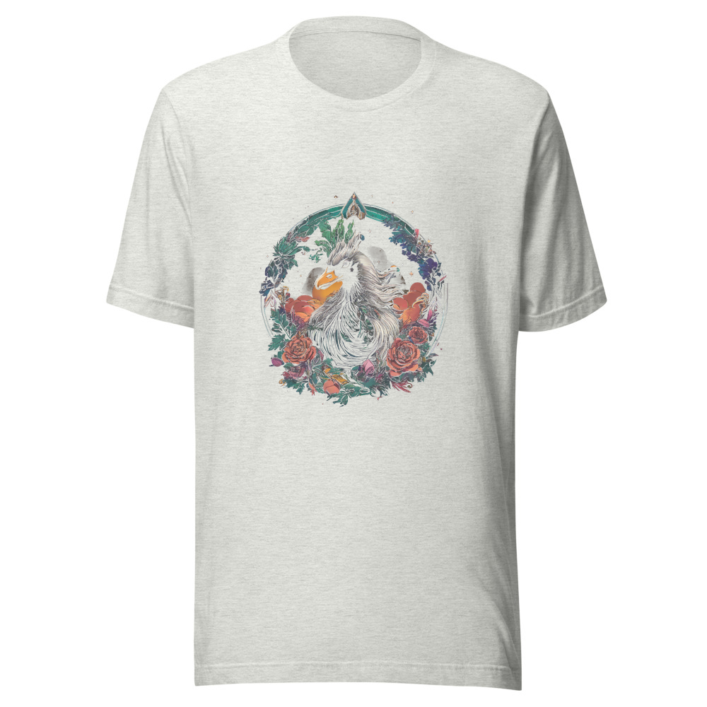 Ash T-Shirt with print art
