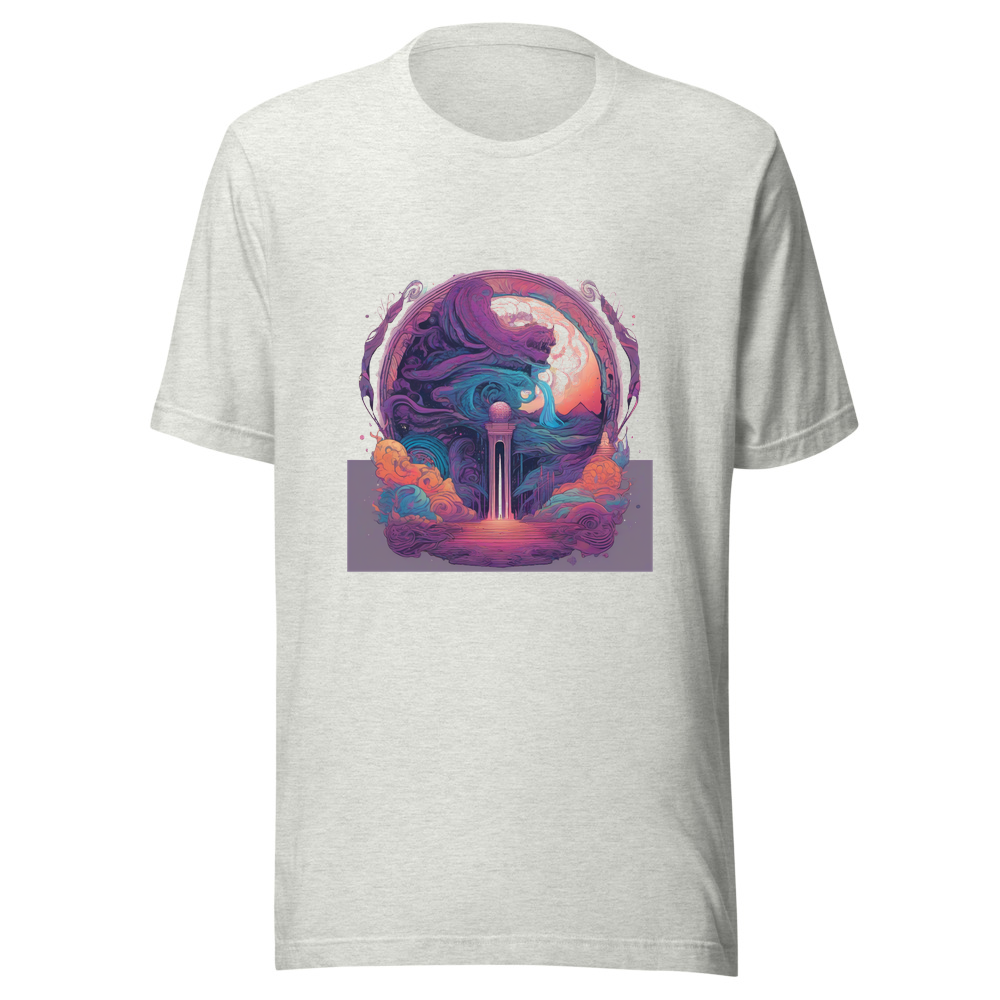 Ash T-Shirt with print art