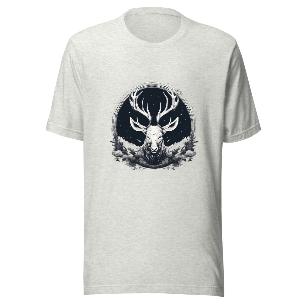 Ash T-Shirt with print art