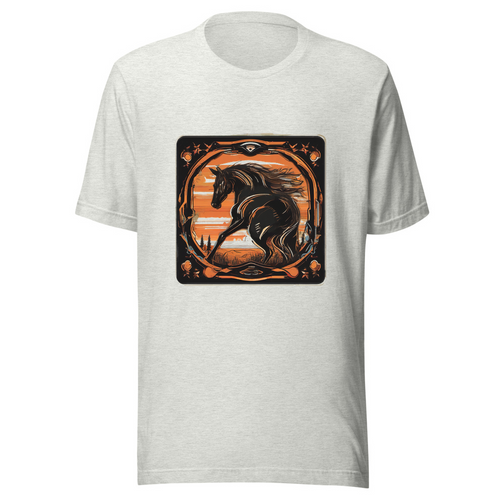 Ash T-Shirt with print art