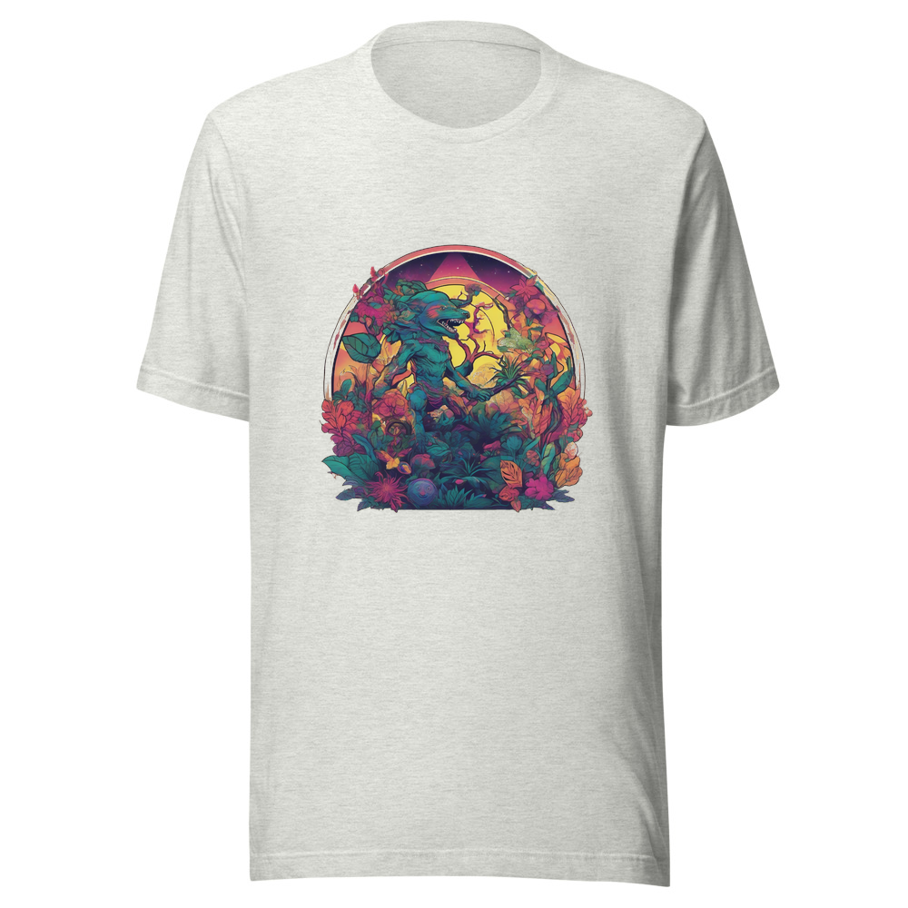 Ash T-Shirt with print art