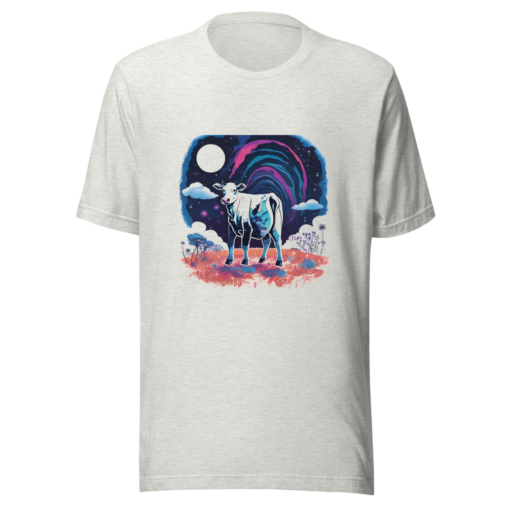 Ash T-Shirt with print art