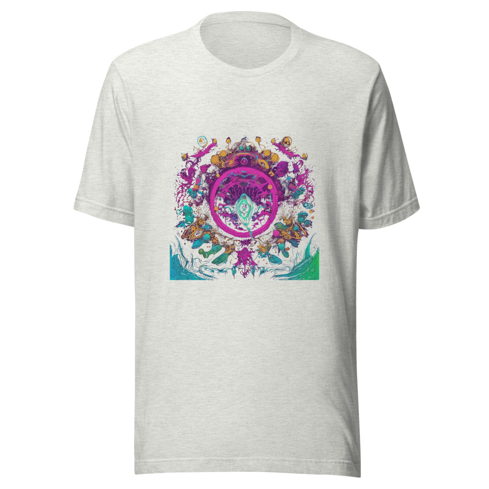 Ash T-Shirt with print art