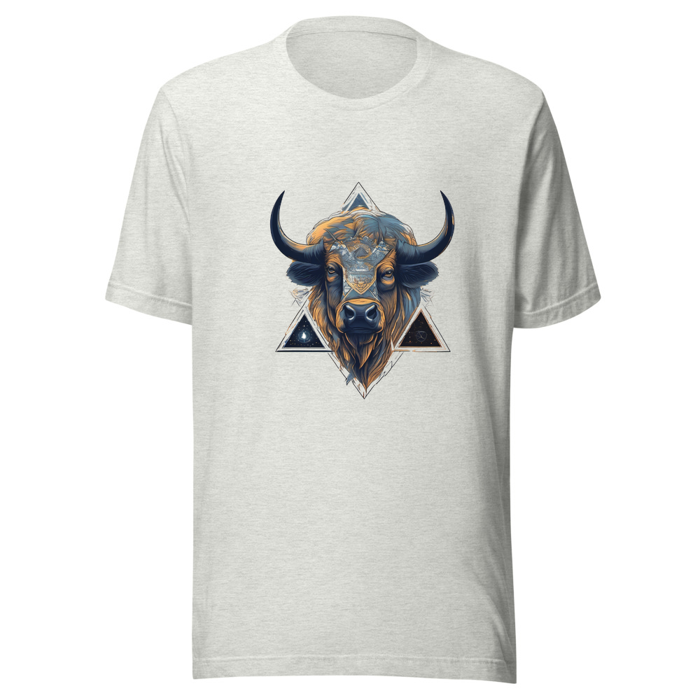 Ash T-Shirt with print art