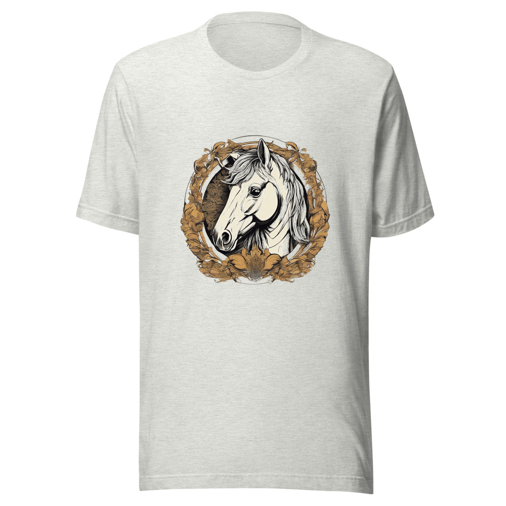 Ash T-Shirt with print art