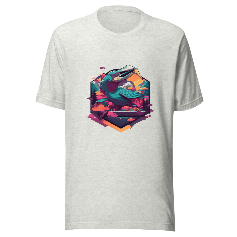 Ash T-Shirt with print art