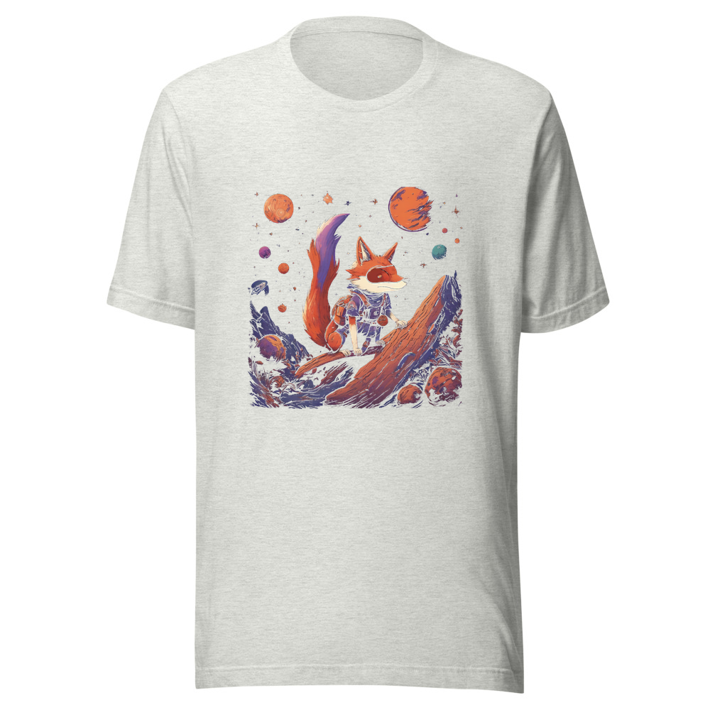 Ash T-Shirt with print art