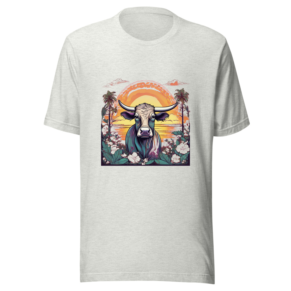 Ash T-Shirt with print art
