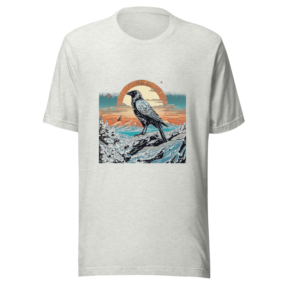 Ash T-Shirt with print art