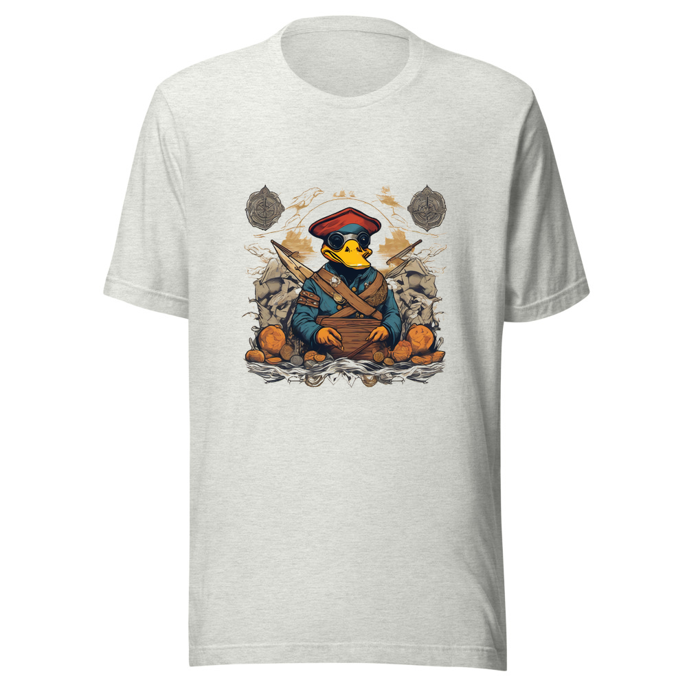Ash T-Shirt with print art