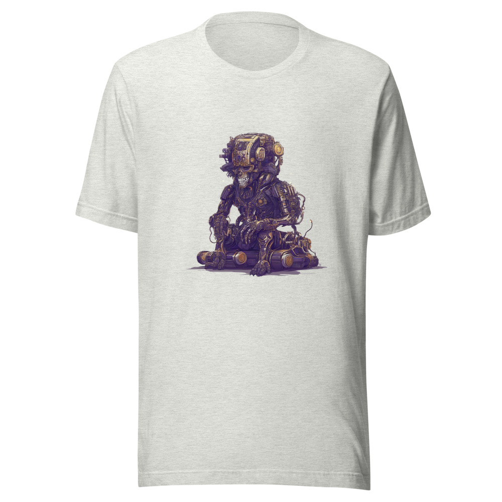 Ash T-Shirt with print art