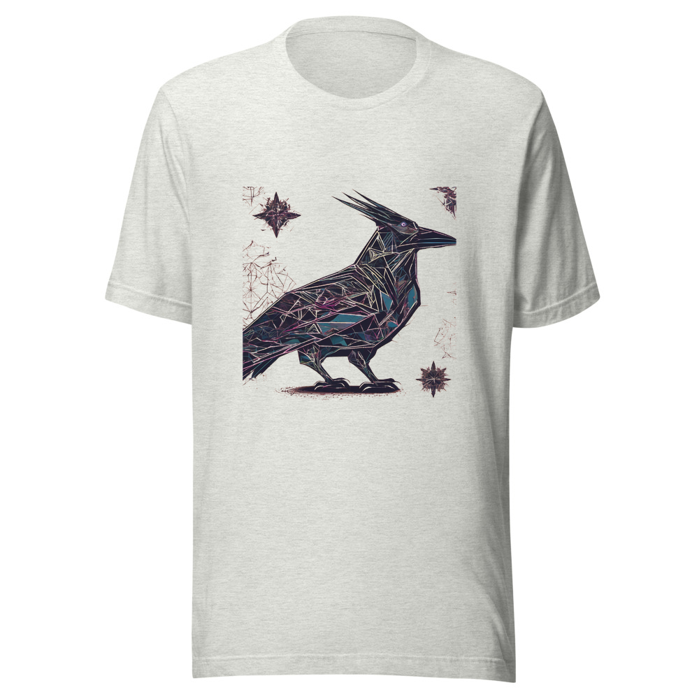 Ash T-Shirt with print art