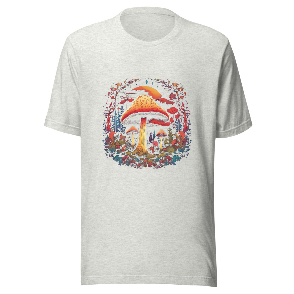 Ash T-Shirt with print art