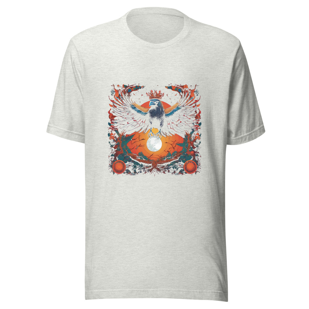Ash T-Shirt with print art