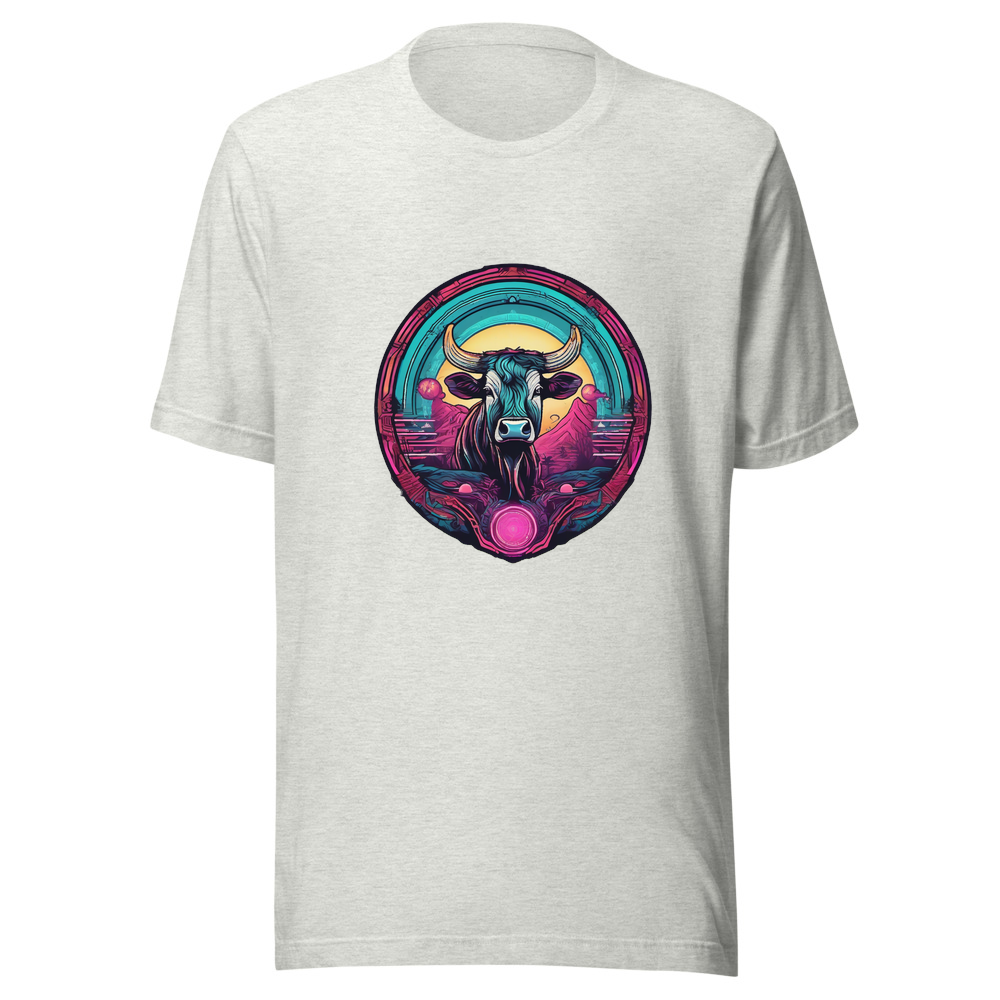 Ash T-Shirt with print art