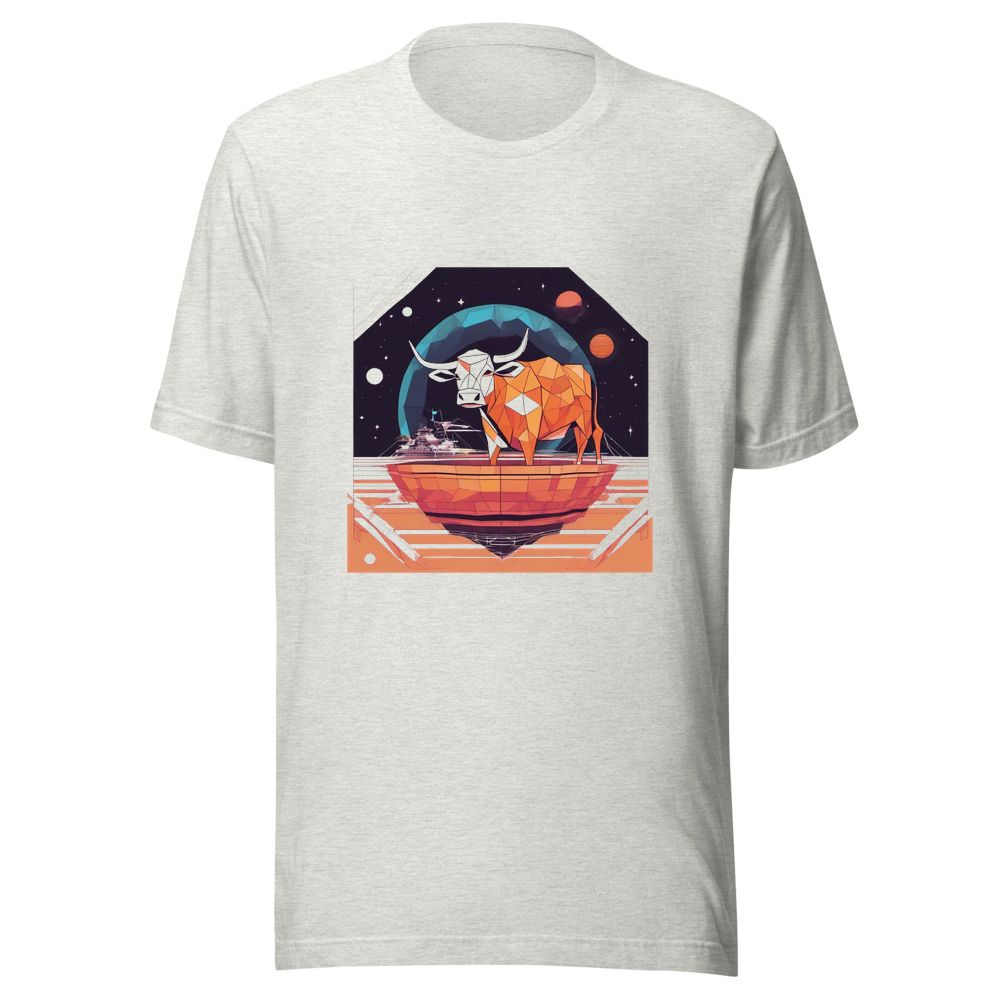 Ash T-Shirt with print art