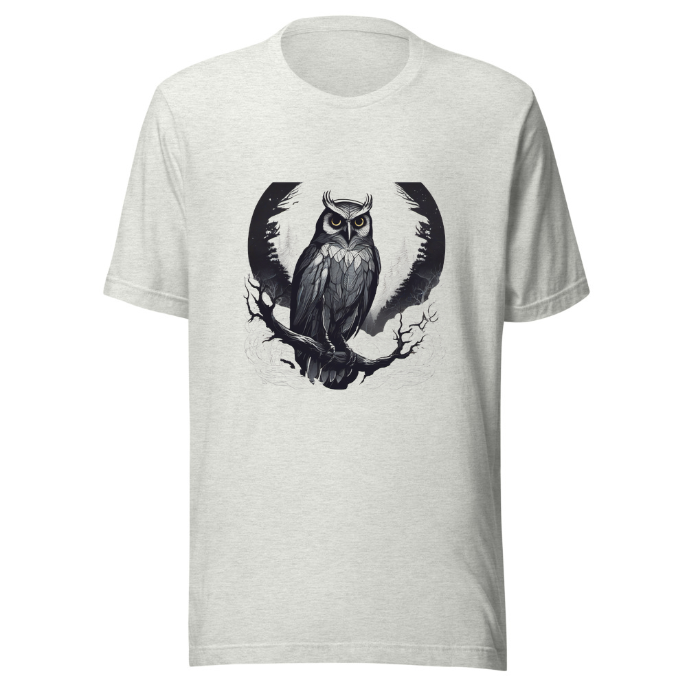 Ash T-Shirt with print art