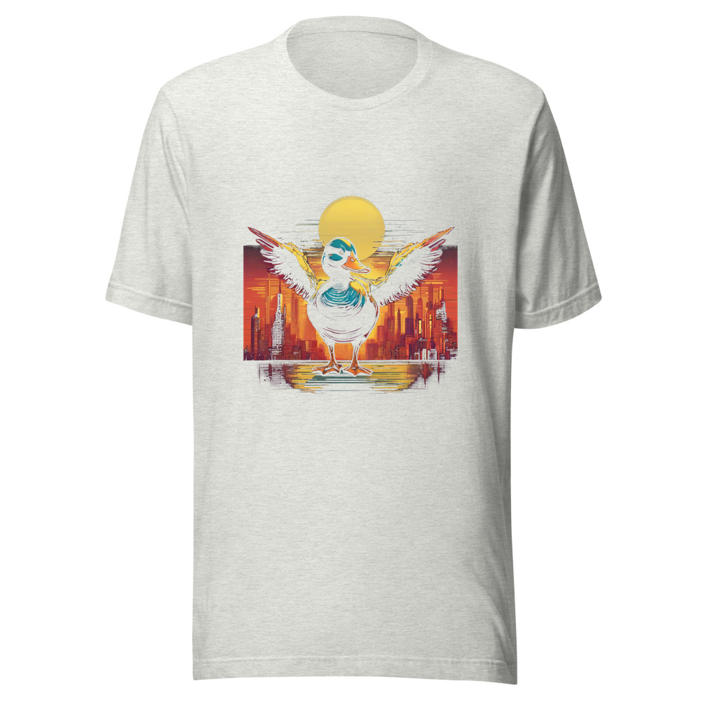 Ash T-Shirt with print art