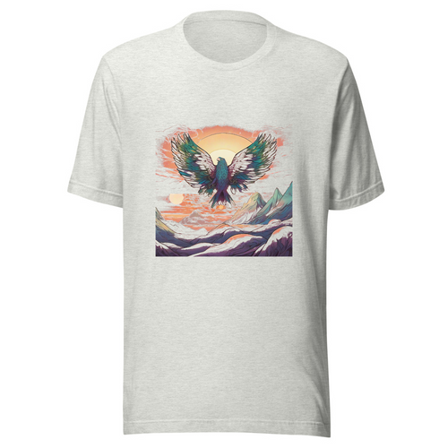 Ash T-Shirt with print art