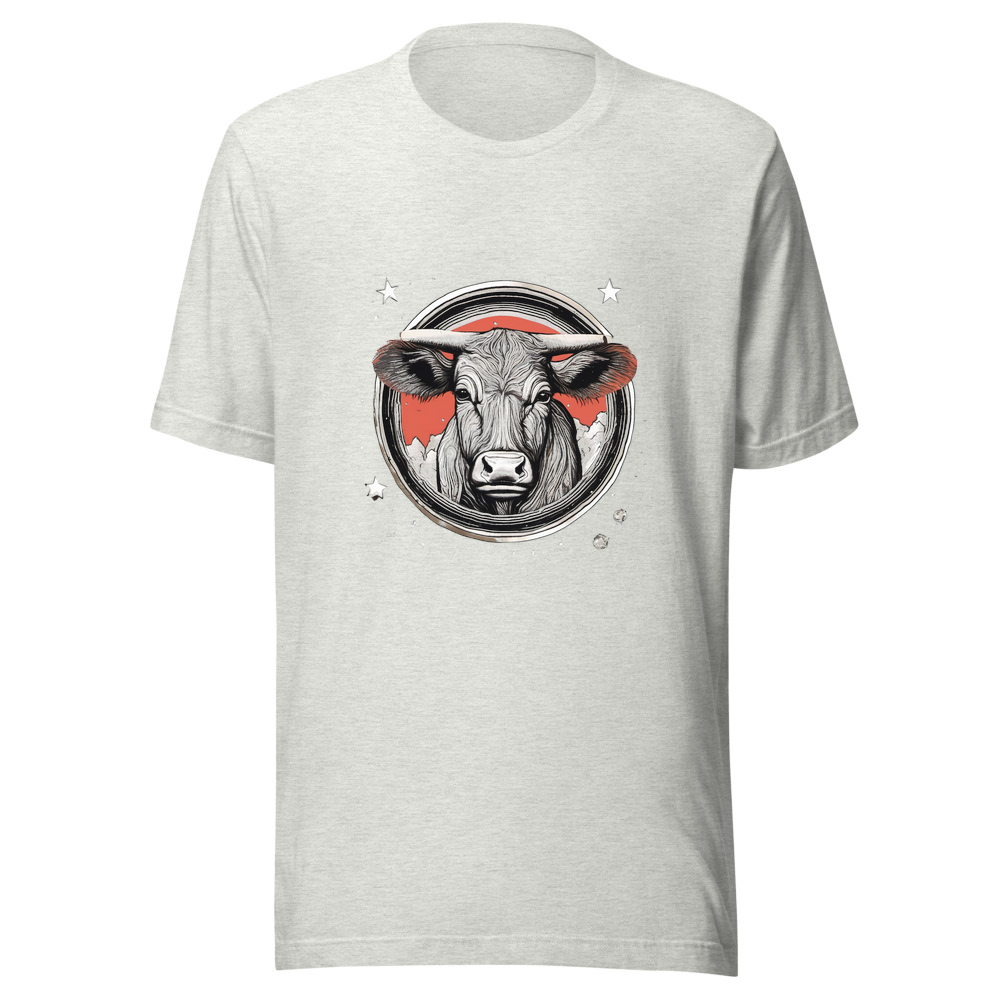 Ash T-Shirt with print art