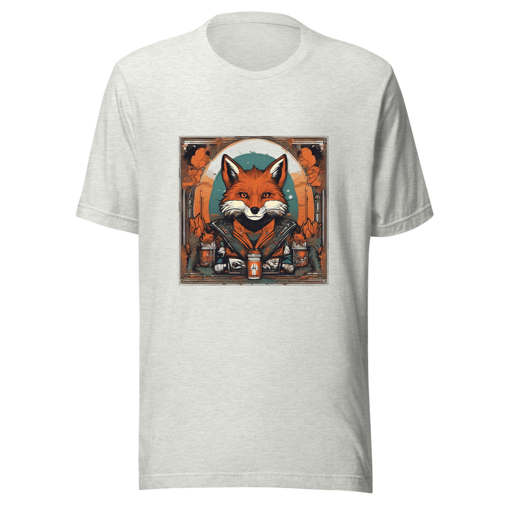 Ash T-Shirt with print art