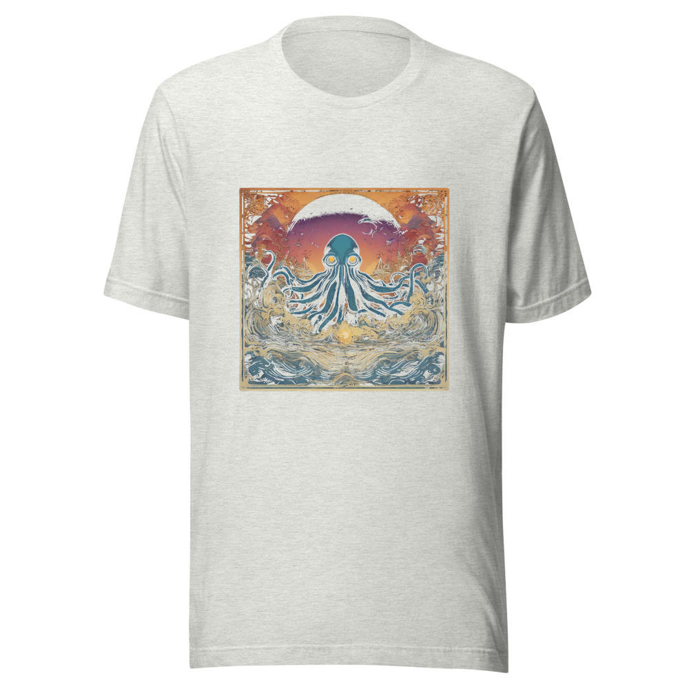 Ash T-Shirt with print art