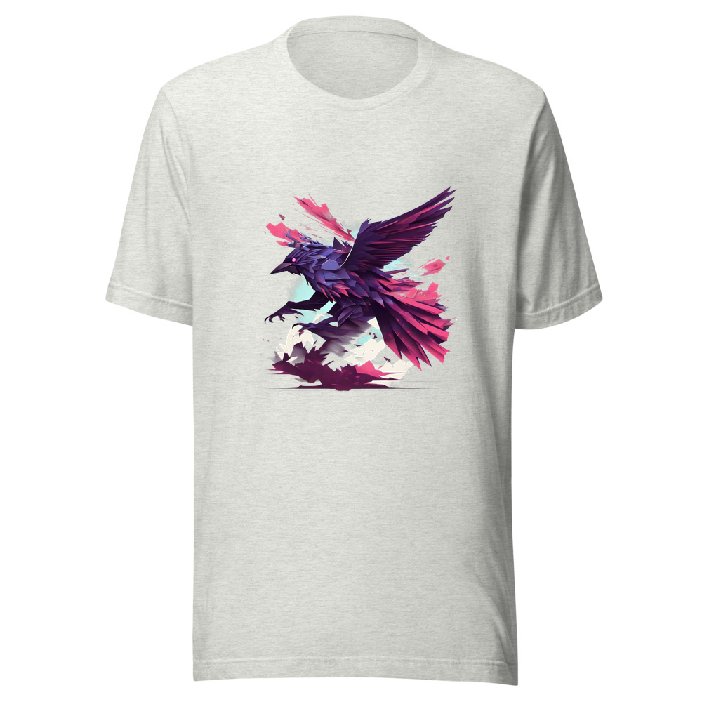 Ash T-Shirt with print art