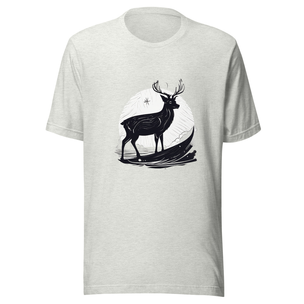 Ash T-Shirt with print art