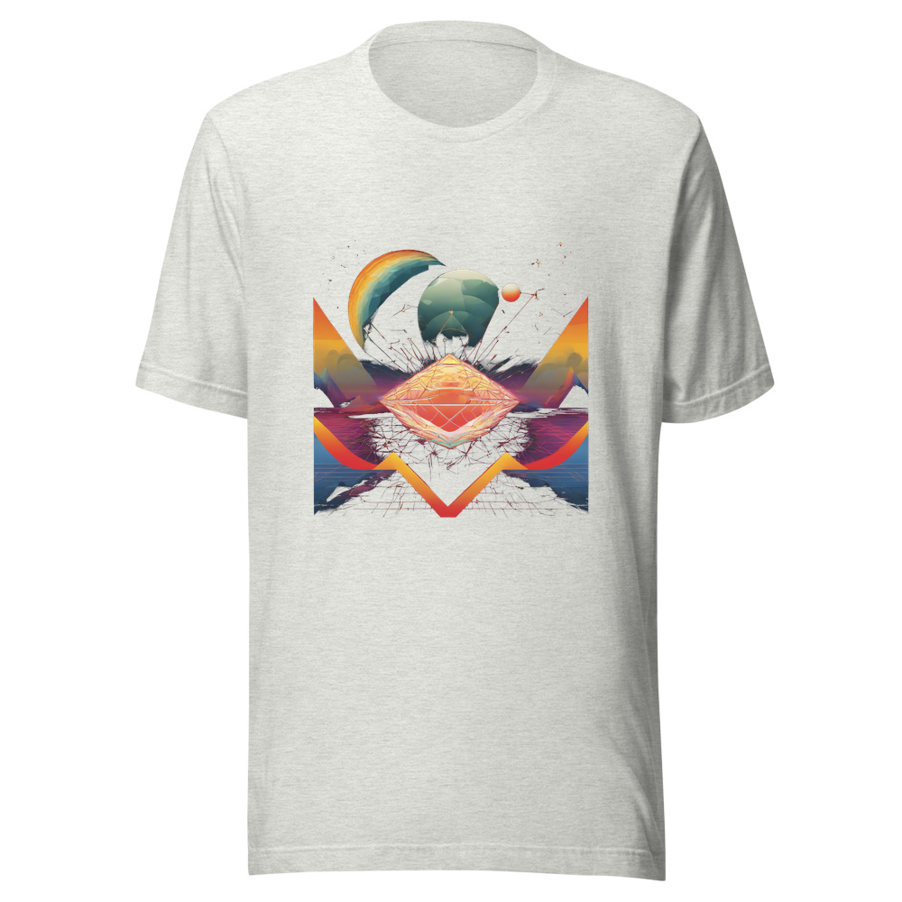Ash T-Shirt with print art