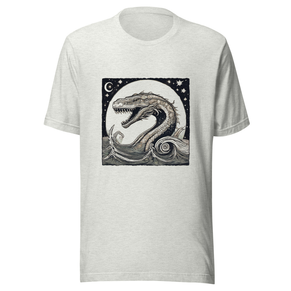 Ash T-Shirt with print art