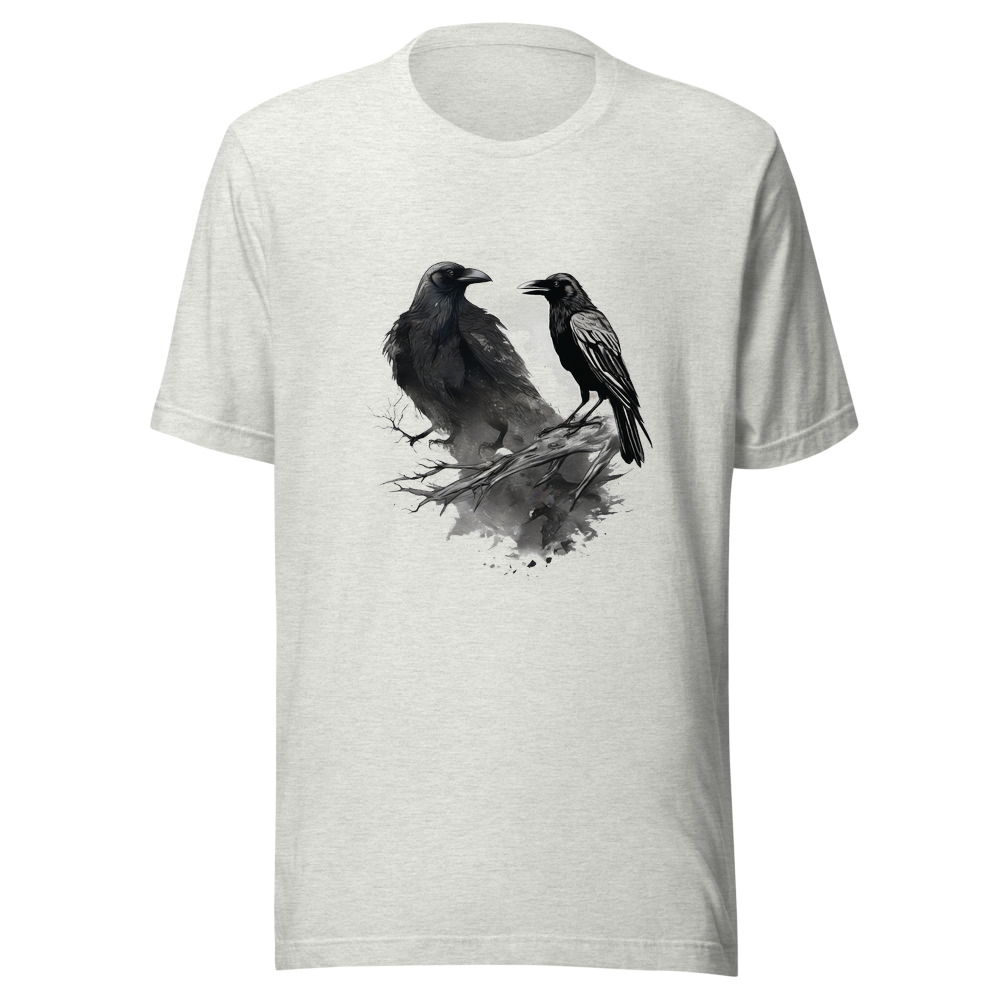 Ash T-Shirt with print art