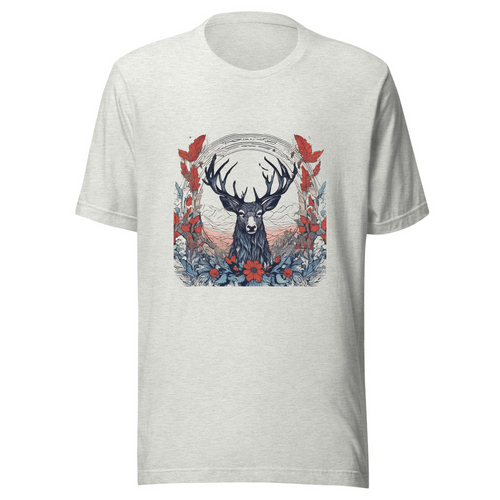Ash T-Shirt with print art
