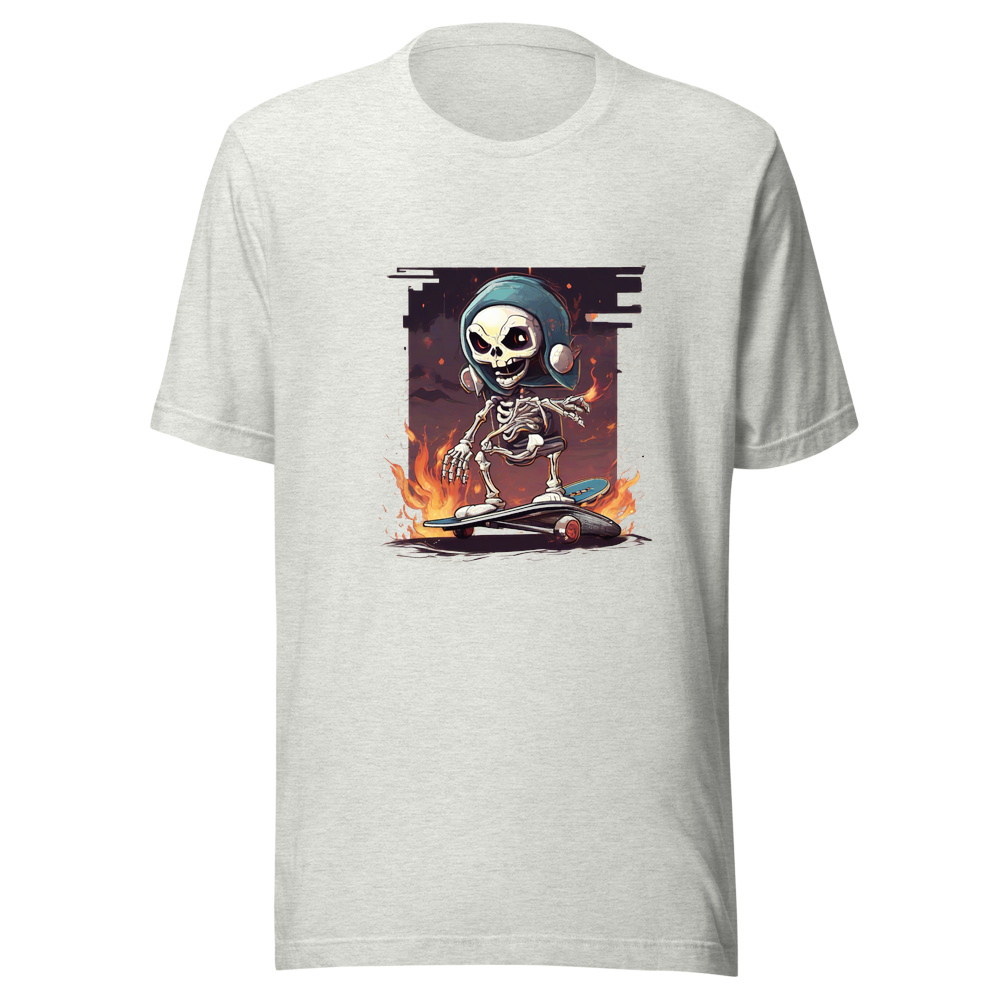 Ash T-Shirt with print art