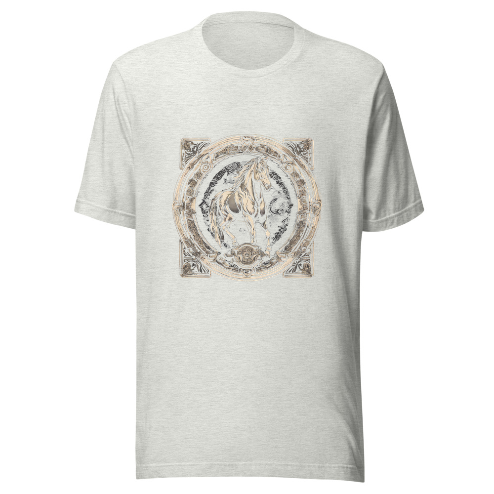 Ash T-Shirt with print art
