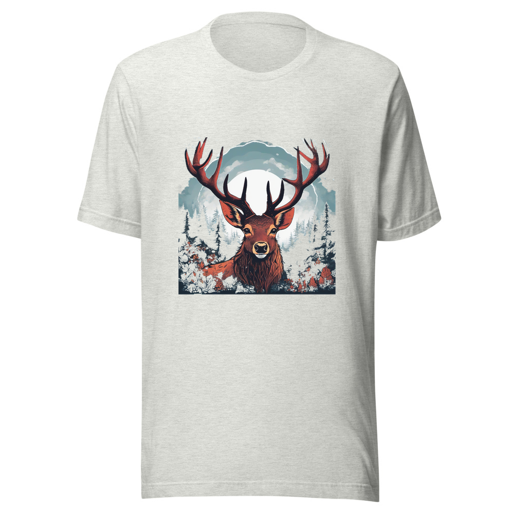 Ash T-Shirt with print art