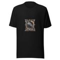 Black T-Shirt with print art