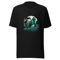 Black T-Shirt with print art