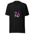 Black T-Shirt with print art