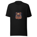Black T-Shirt with print art