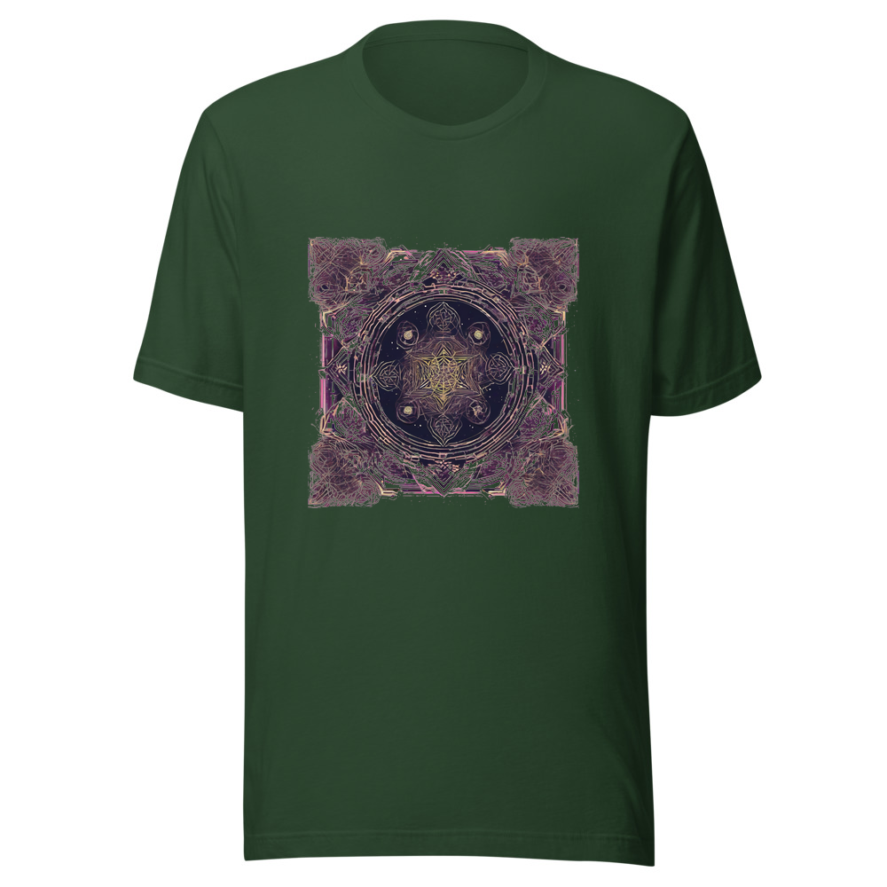 Forest T-Shirt with print art