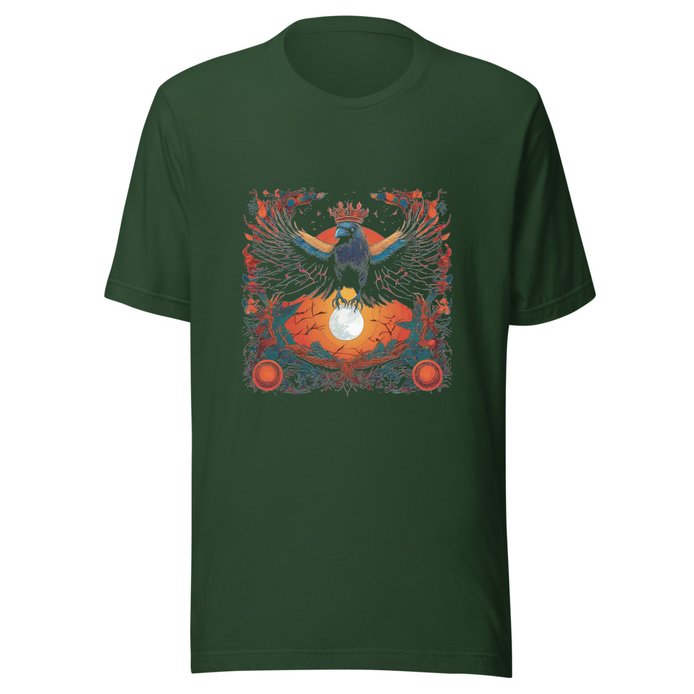 Forest T-Shirt with print art