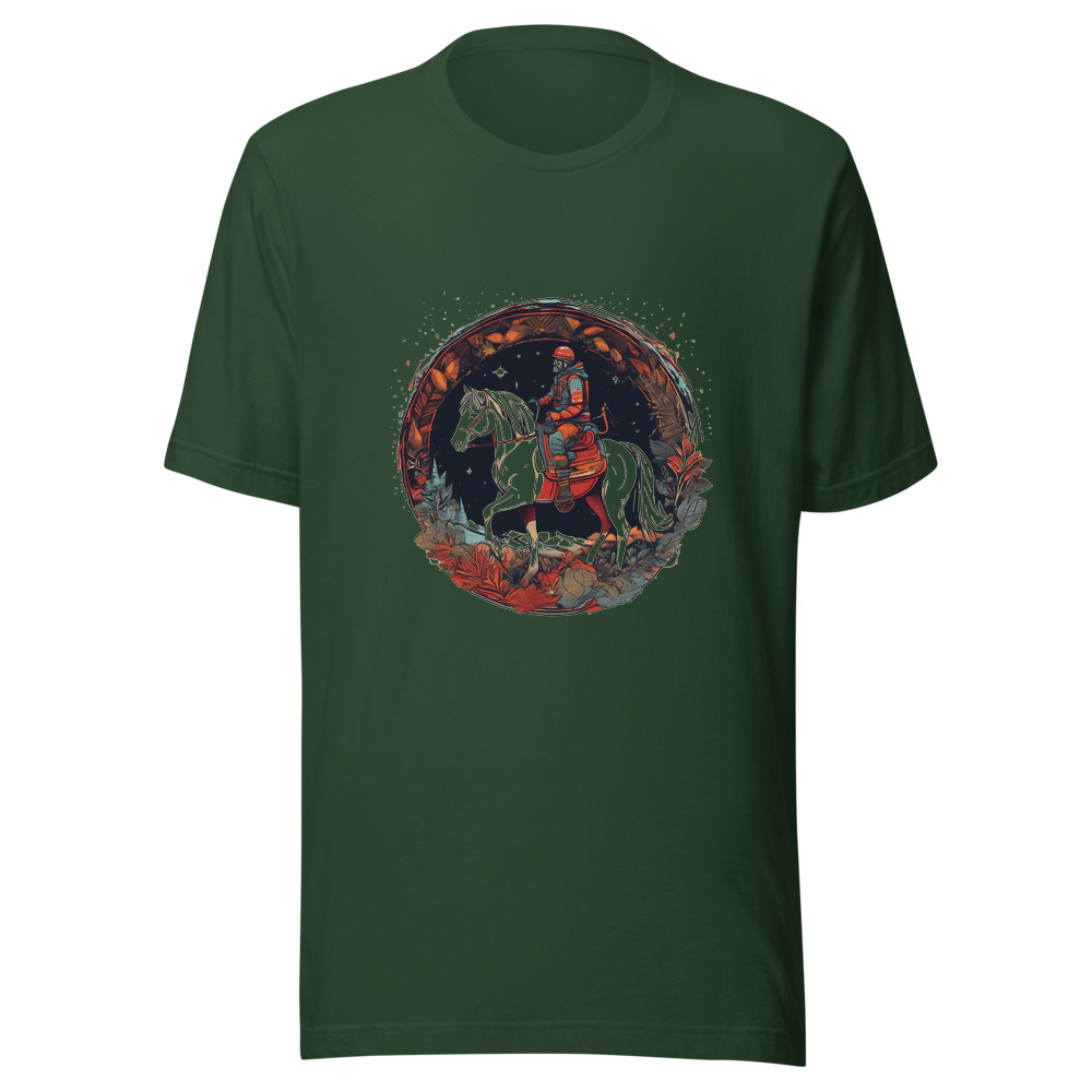 Forest T-Shirt with print art