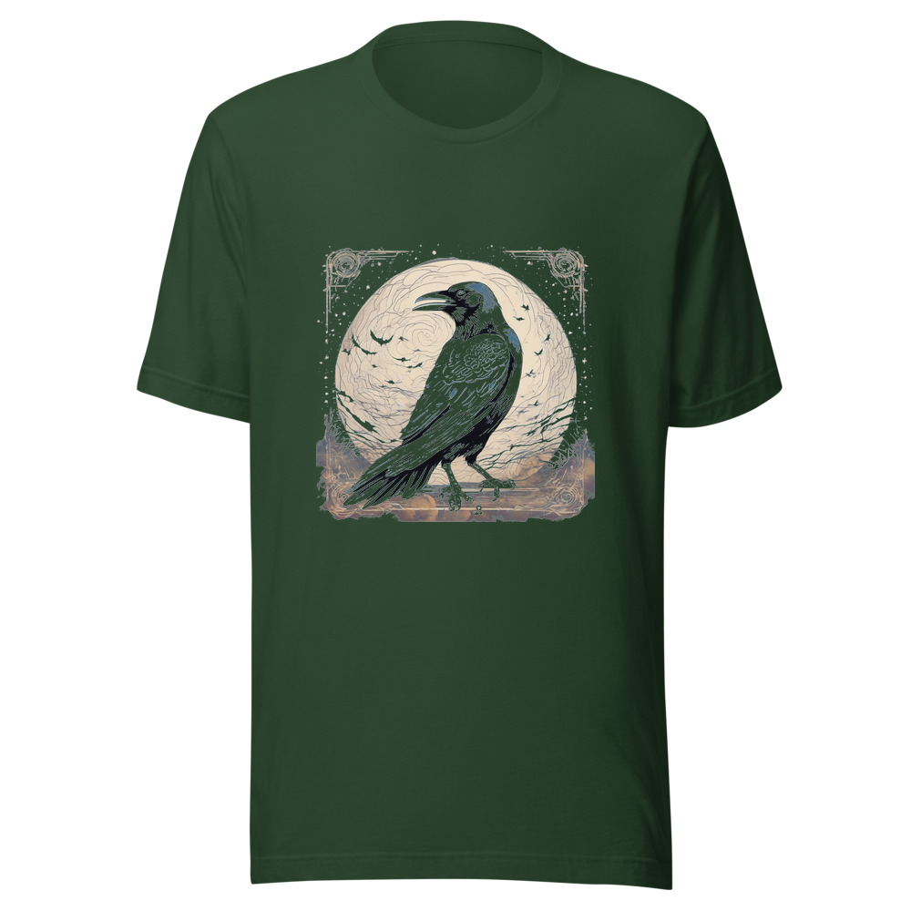 Forest T-Shirt with print art
