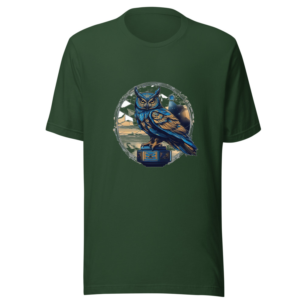 Forest T-Shirt with print art
