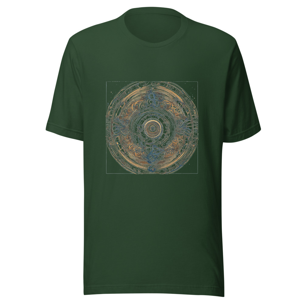 Forest T-Shirt with print art