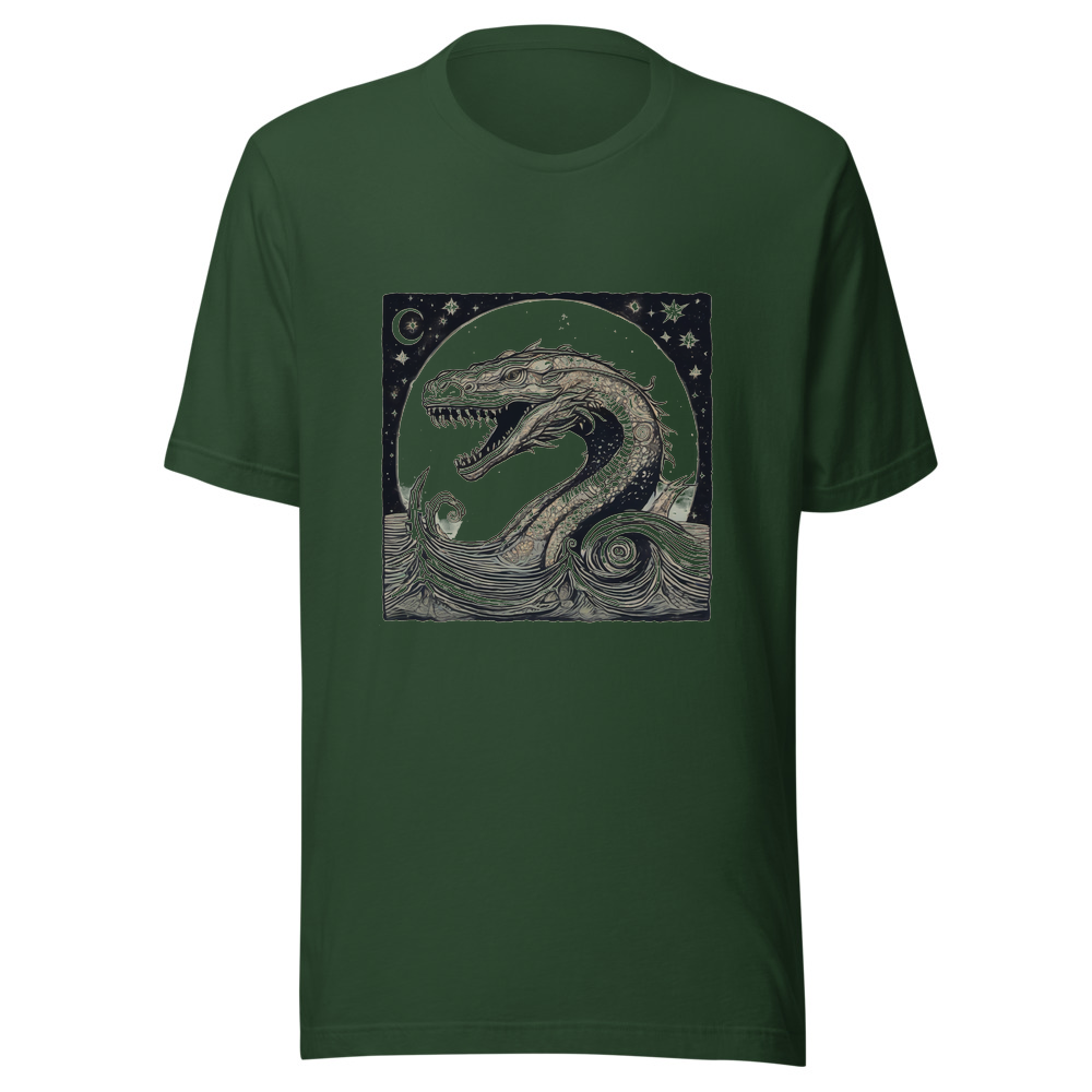Forest T-Shirt with print art