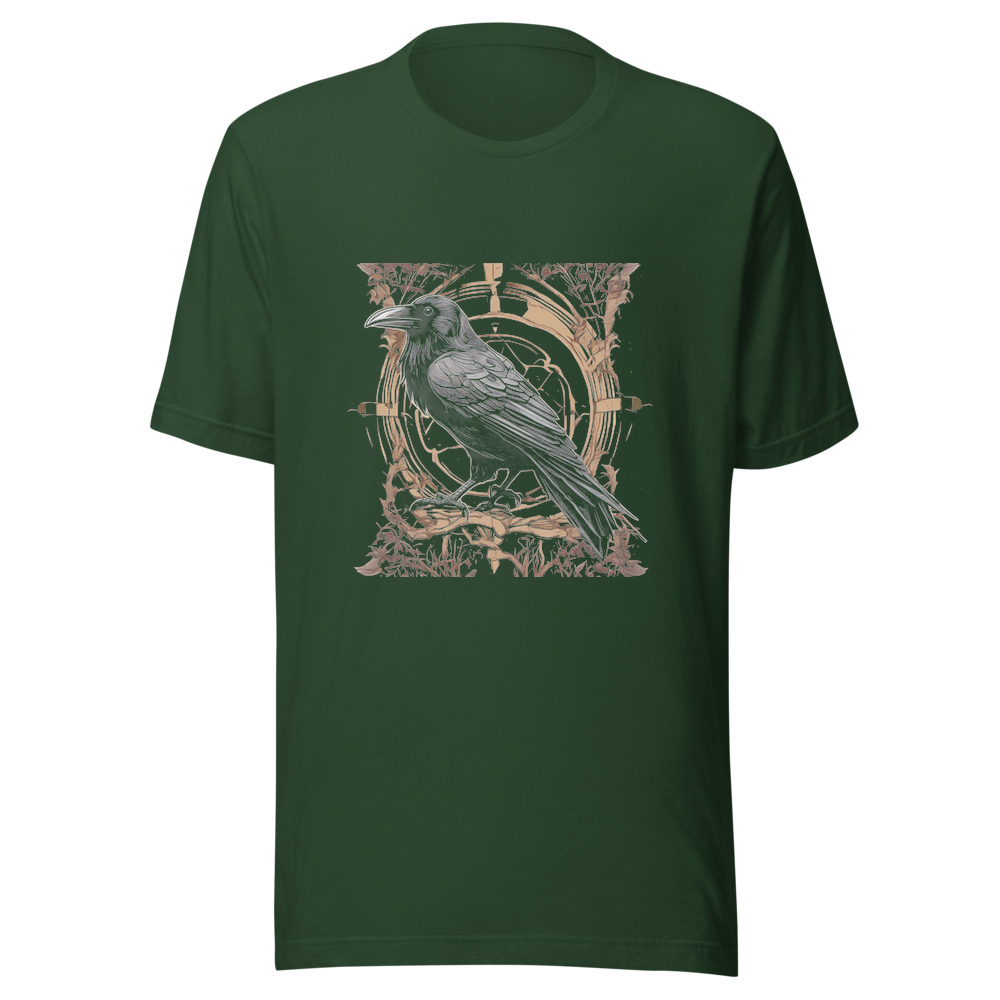 Forest T-Shirt with print art