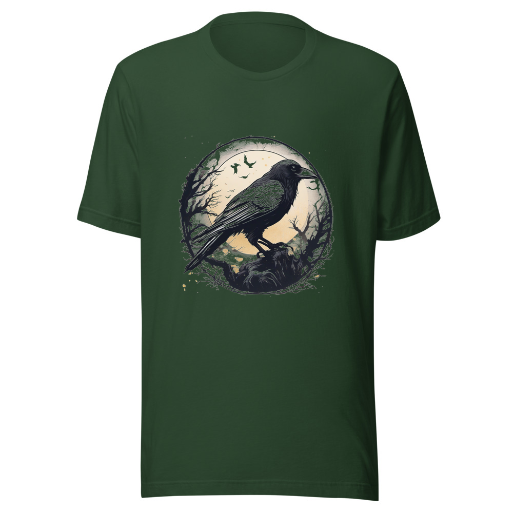 Forest T-Shirt with print art