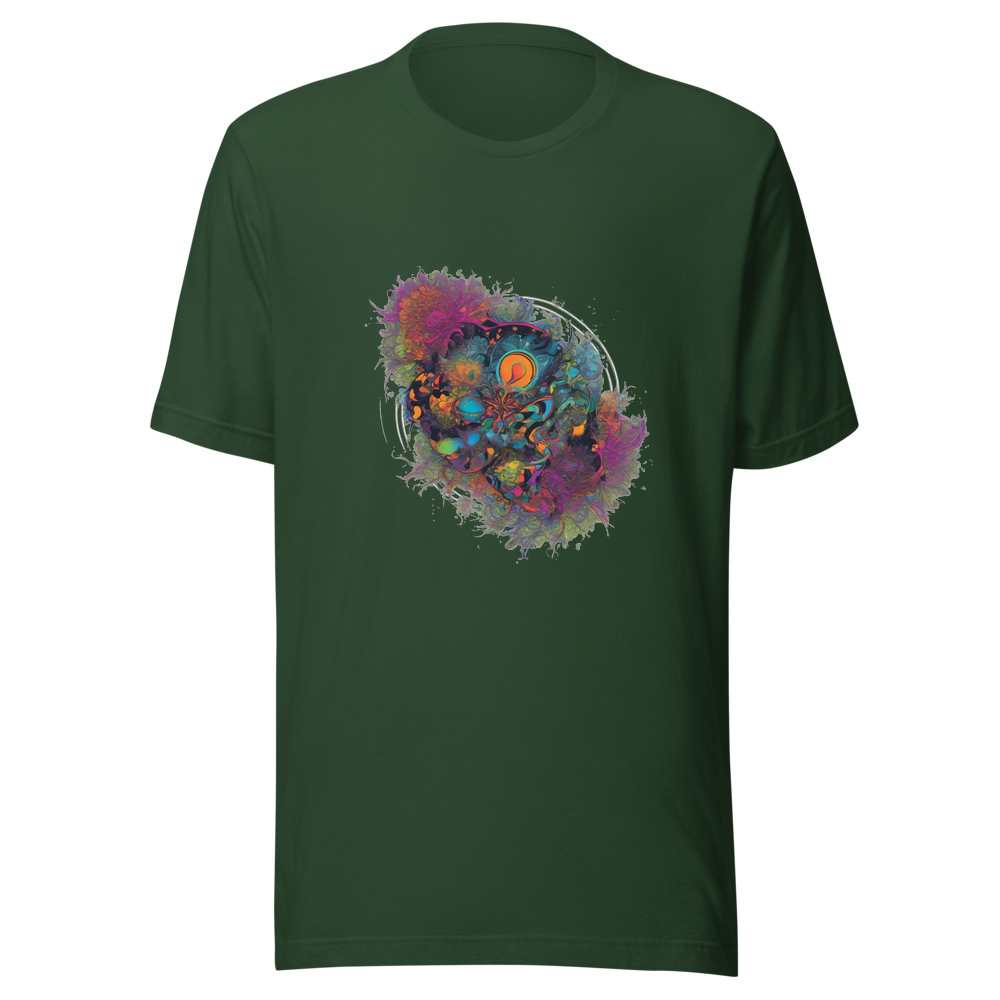 Forest T-Shirt with print art