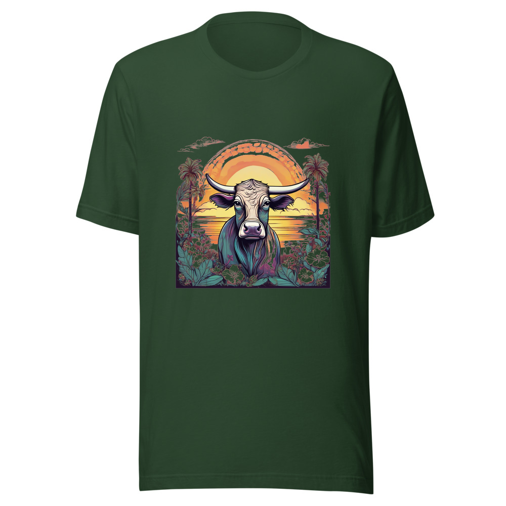 Forest T-Shirt with print art